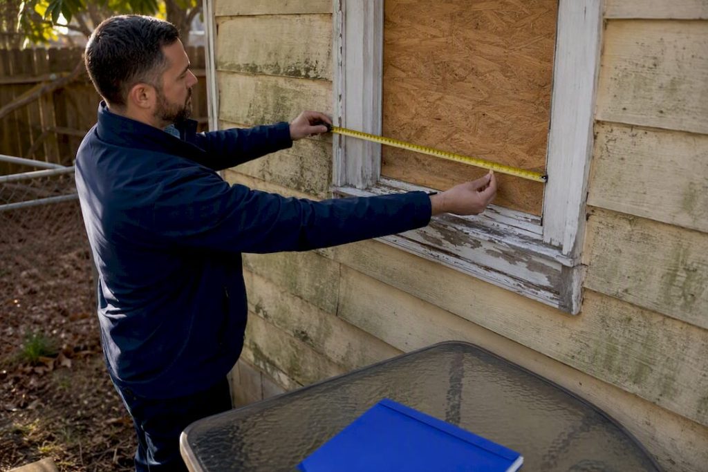 Distressed Seller Outreach Strategies That Actually Convert 3 Investor measuring distressed property window
