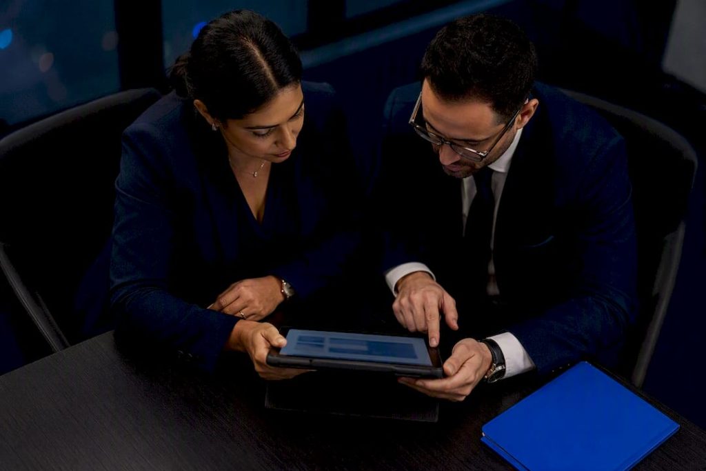 Lenders reviewing a UCC filing search