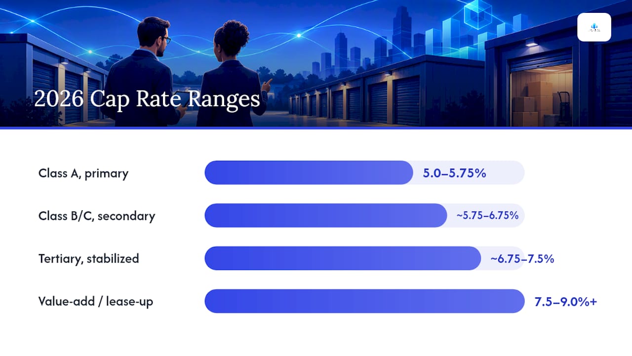 What Are Current Self Storage Cap Rate Benchmarks by Class? — overview diagram
