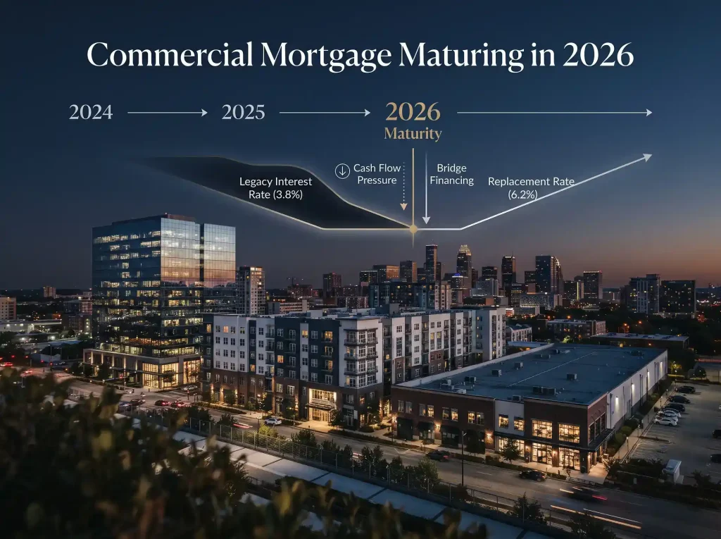 Commercial mortgage maturing in 2026 refinance options