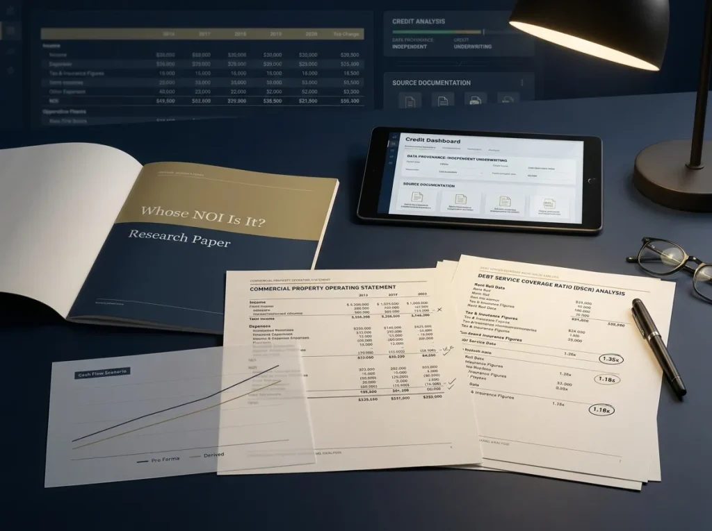 Independent NOI underwriting analysis