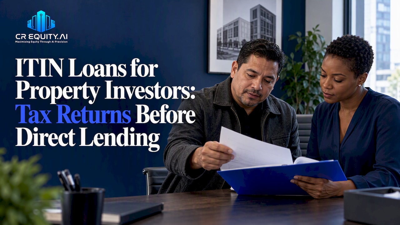 Investor and advisor reviewing tax returns